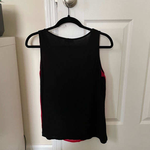 Red Ruffle Blouse - Picture 2 of 4